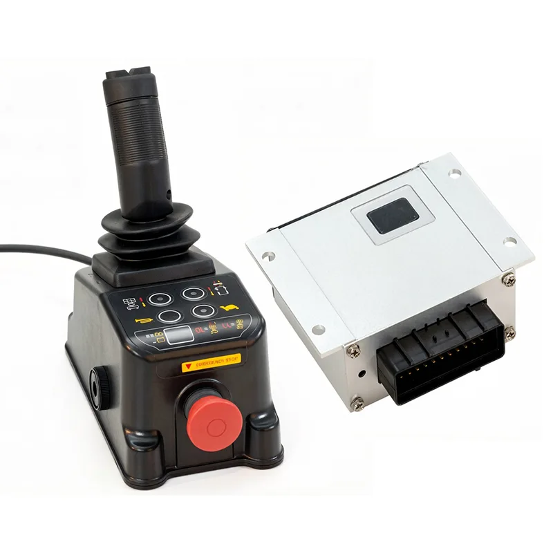 Низьковольтний блок керування промисловим транспортним засобом